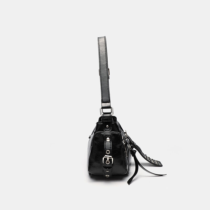 1 Piece Luxurious Series Punk Rivet PU Women's Shoulder Bags h5 Picture4