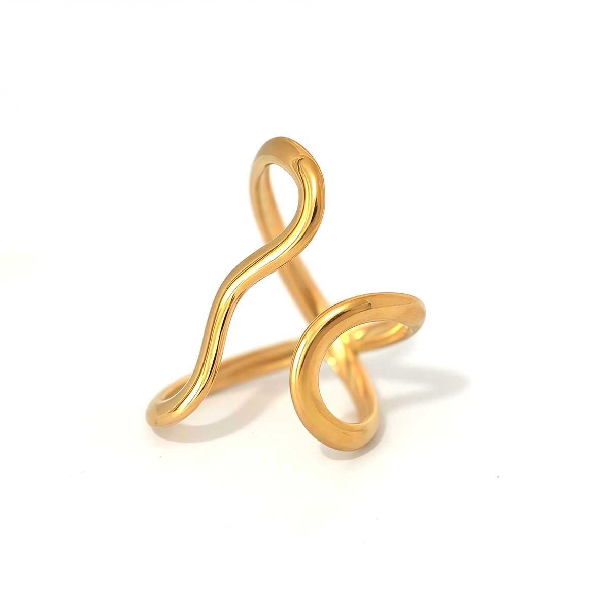 Gold Color/One Size/Ring Style 1 