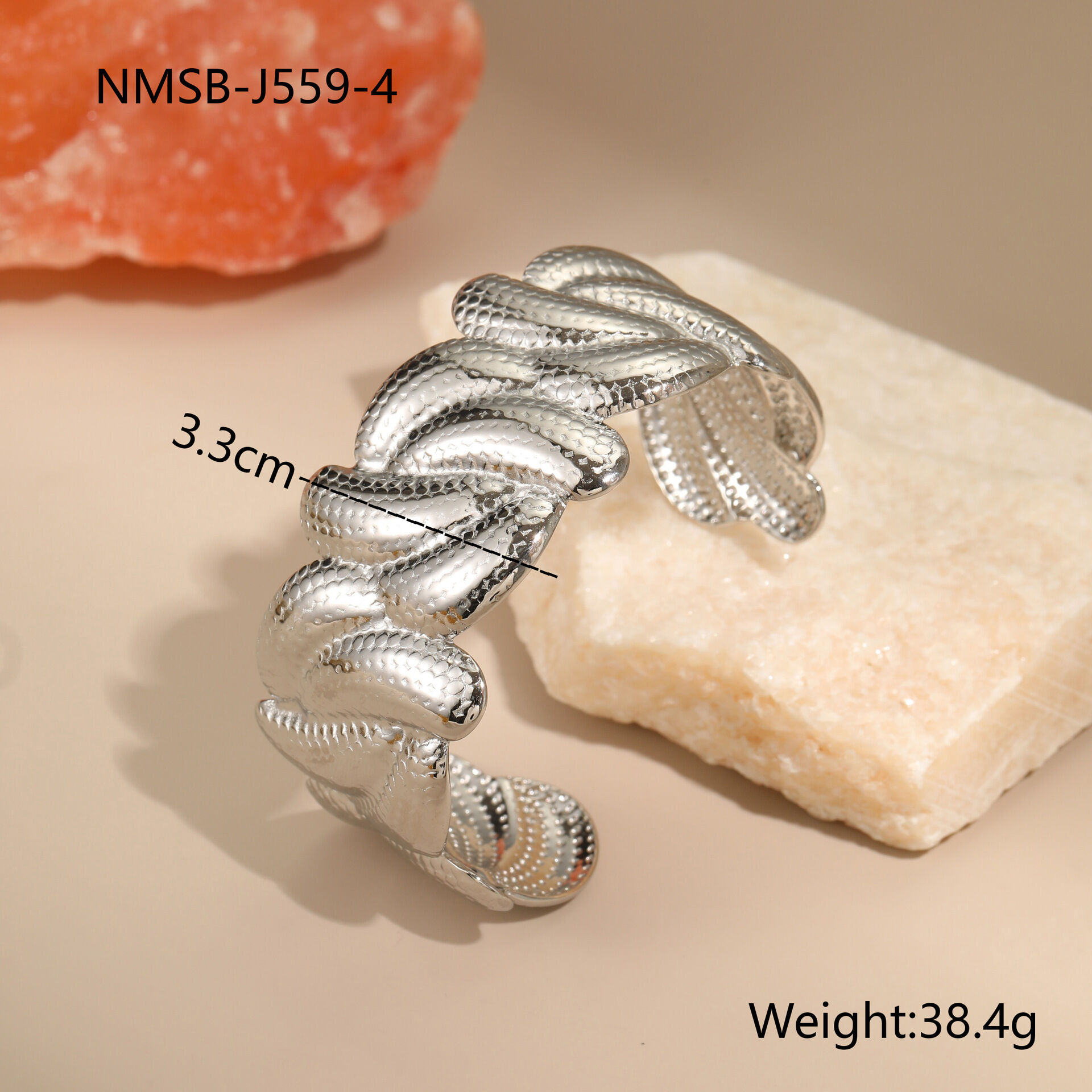 Nmsb-J559-4 Steel Bracelet Picture2