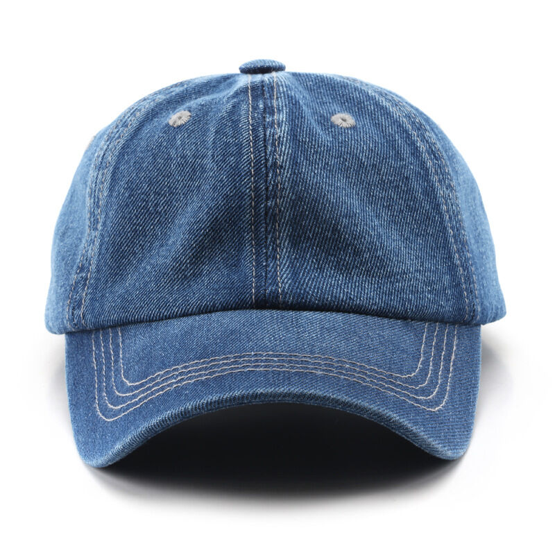 1 Piece Casual Denim Baseball Cap 2