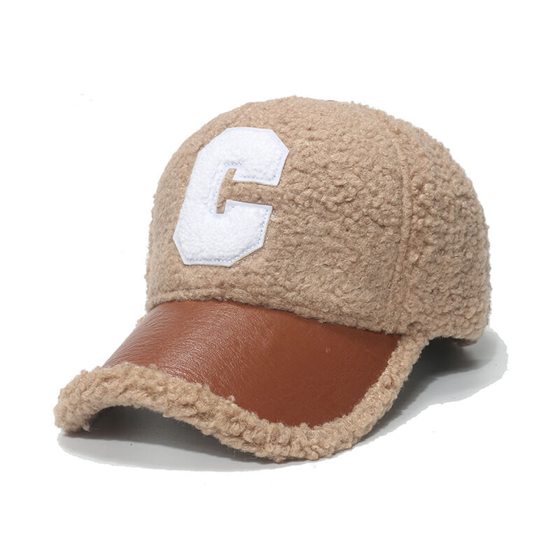 1 Piece Simple Series Casual Letter Plush Women's Hat