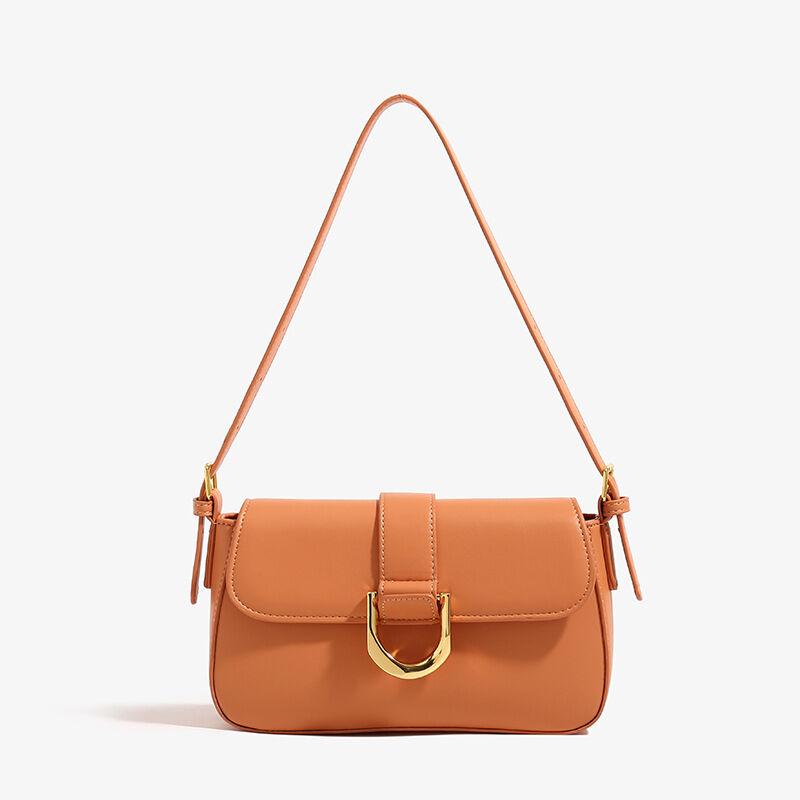 1 hermosa bolsa de hombro de PU de colores mixtos para mujer h5Imagen2