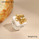 Nmsr-K5110-3 White Ring/Size 7/No.7 Picture3