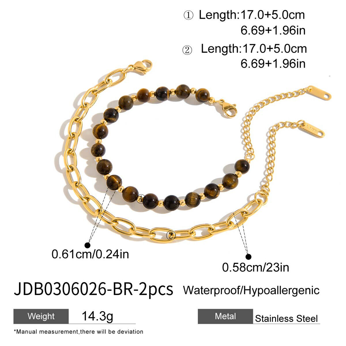 Jdb0306026-Br-2Pcs 
