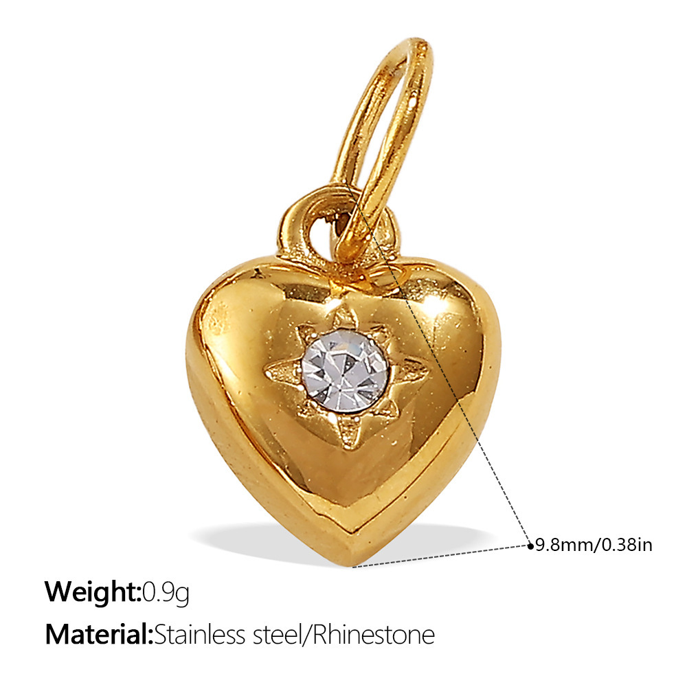 1 Piece Stainless Steel Waterproof Gold Color Diy Pendant h5Picture2