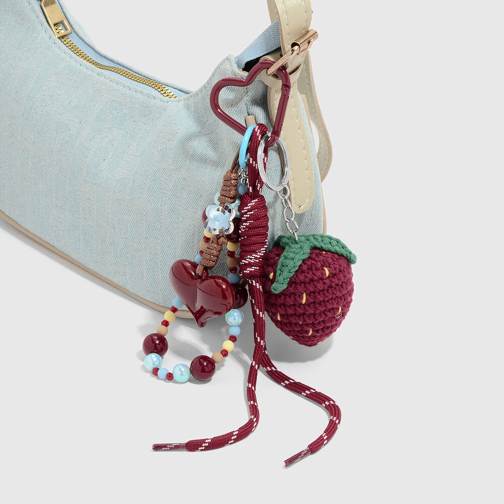 1 Piece Strawberry Bag Charm h5Picture3