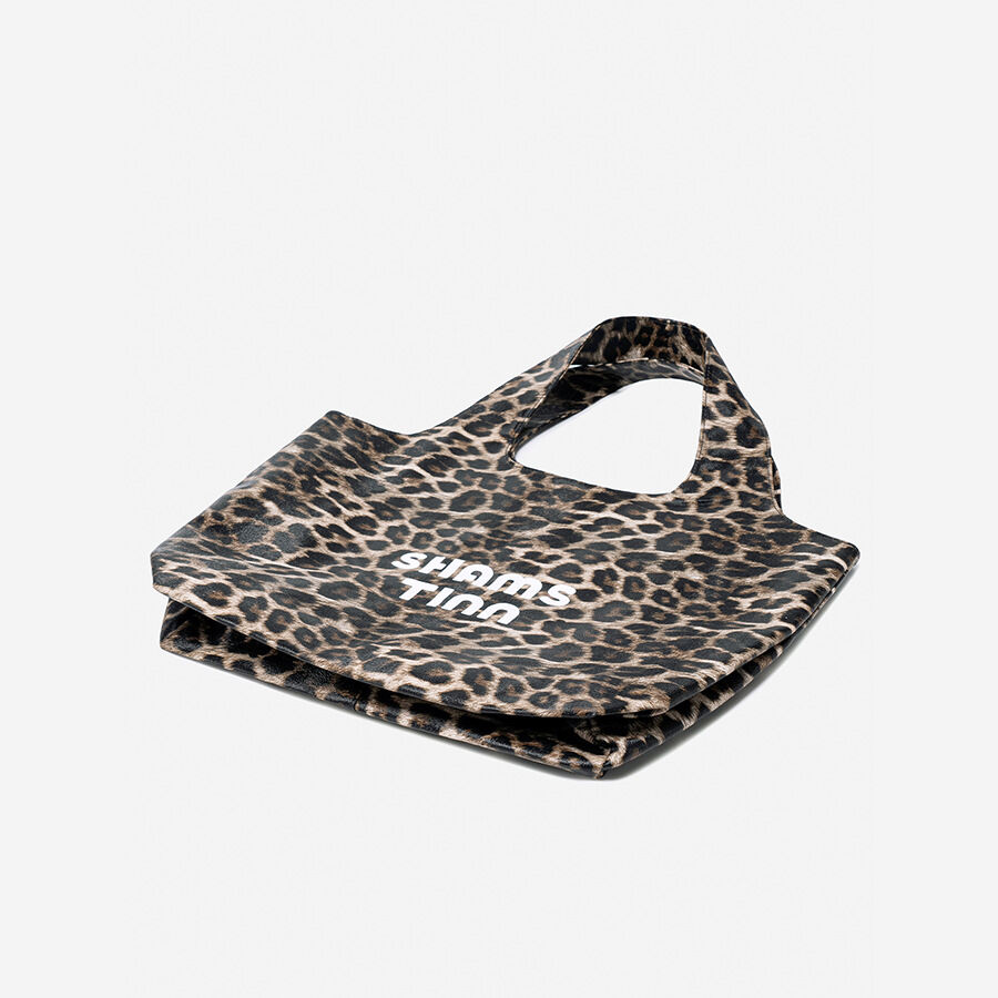 1 Stück Einfache Serie Lässige Tragetasche mit Leopardenmuster aus PVC für Damen h5Bild3