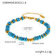E589-Goldenes Abakus-Perlenarmband-Nr. 4 Bild4