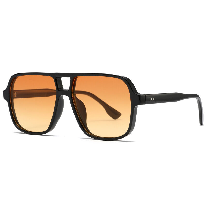 1 Pair Simple  Classic Patchwork Leopard Print Mixed Color Women's Sunglasses