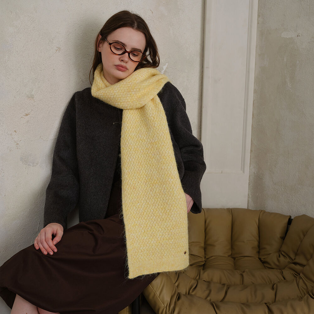 1 Piece Elegant Plaid Polyester Women's Winter Scarves h5Picture2