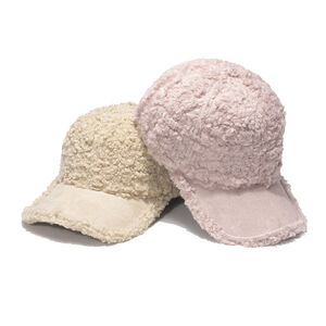 1 Piece Solid Color Plush Women's Hat h5 Picture2