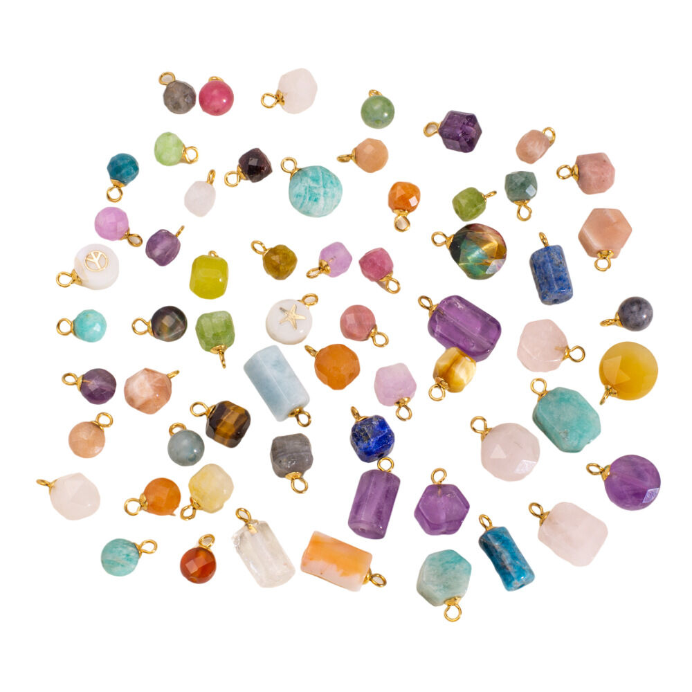 1 Piece Simple DIY Casual Irregular Shape Natural Stones Women's Pendants h5 Picture4