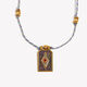 Hand-Woven Colored Rope Oil Drop Sun Tarot Card - Gold And Purple Picture6