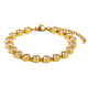 Bracciale con zirconi rotondi - Oro - Diamante bianco Immagine2