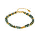 E589-Goldenes Abakus-Perlenarmband-Größe 6 Bild6