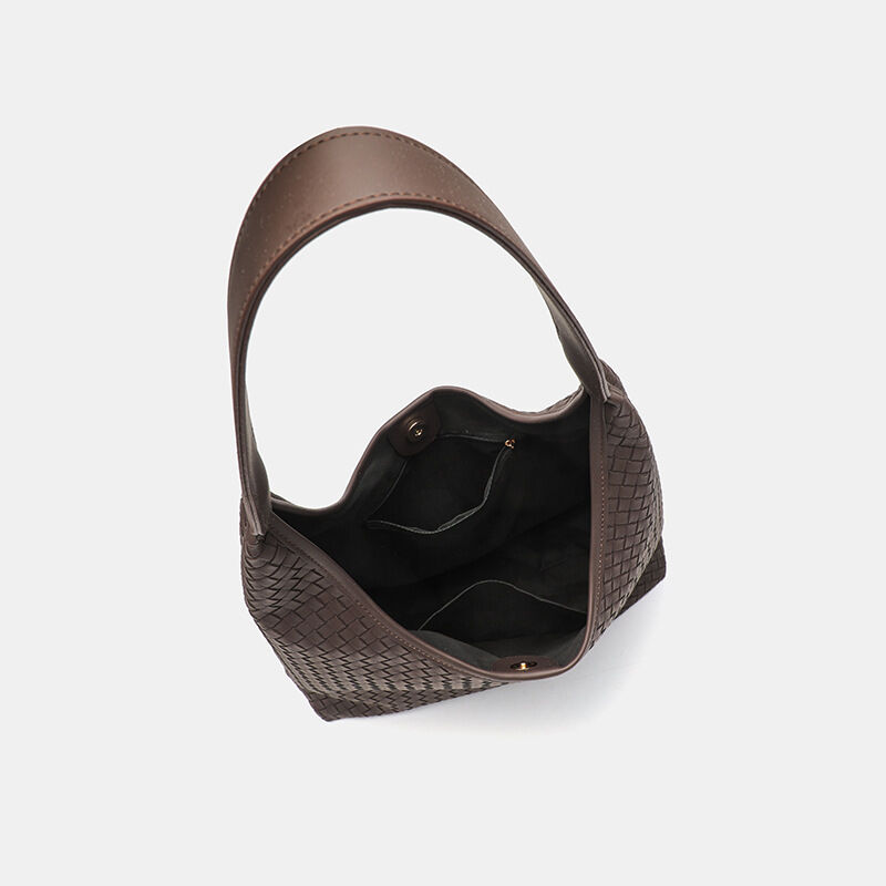 1 Piece Fashionable Twist PU Women's Tote Bags Picture3