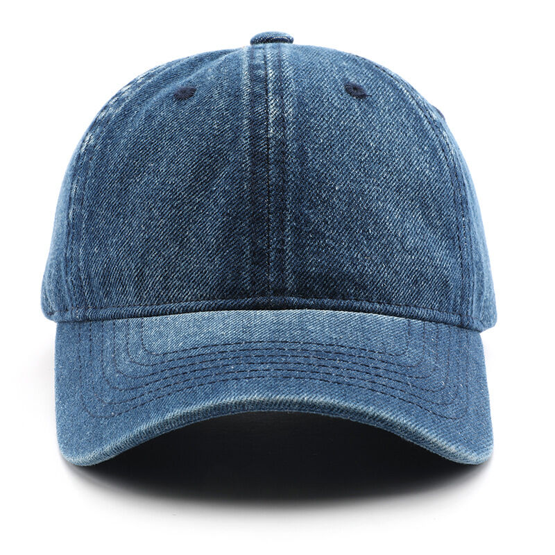 1 Piece Casual Denim Baseball Cap 2