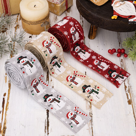 1 rol kerstdecoratief lint