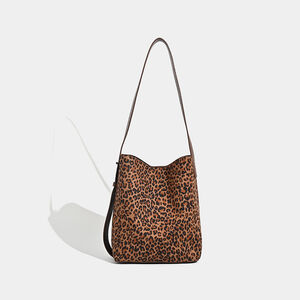 1 Piece Simple Leopard Print Polyester Women's Tote Bags h5 Picture3