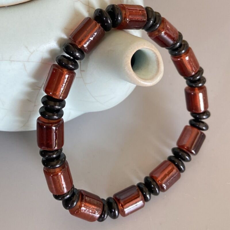 1 Piece Retro Beads Glass Beaded Bracelet h5 Picture4