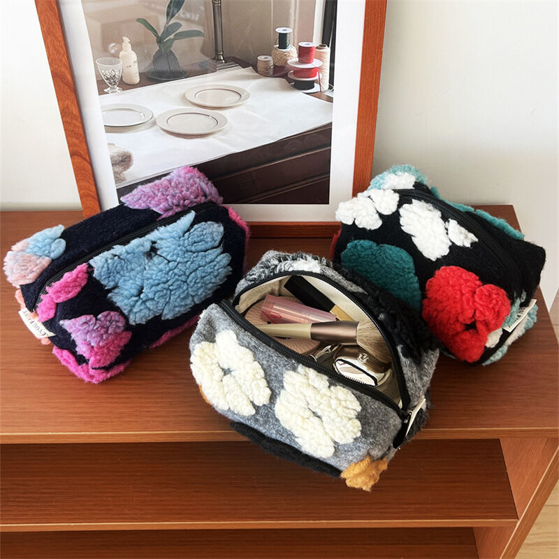 1 Piece Classic Retro Flower Mixed Color Women's Makeup Bags h5Picture2