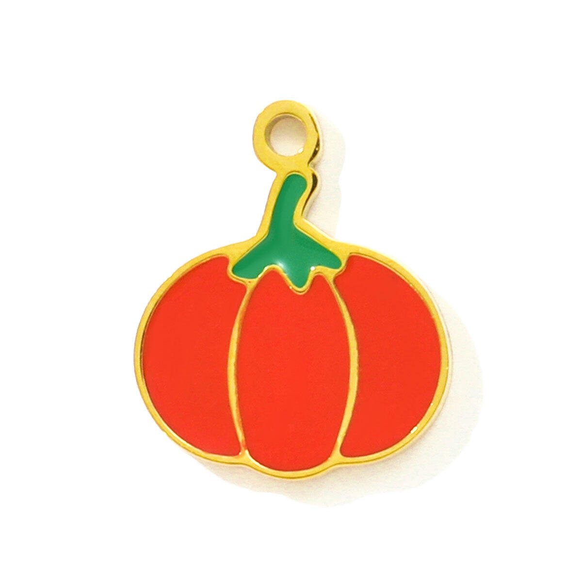 1 Piece Vivid Food Stainless Steel Waterproof Gold Color Women's Pendants 