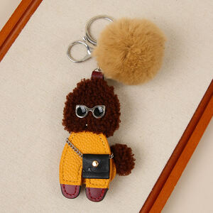 1 Piece Simple Series Cute Cartoon PU Women's Bag Charms h5