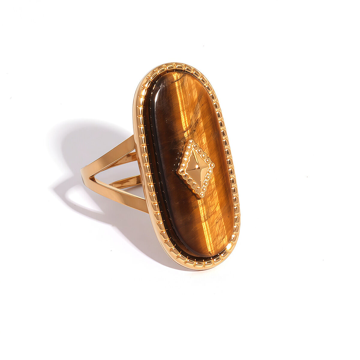 Couleur or/Taille unique/Style de bague 5 Image5