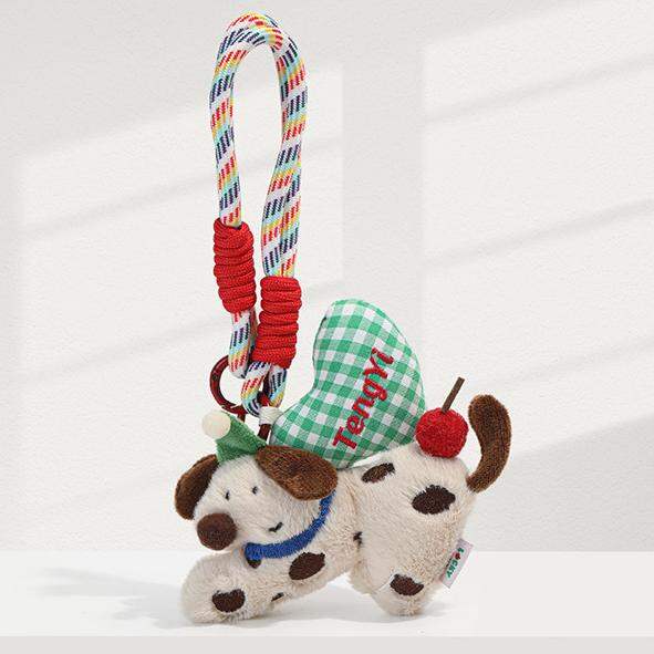 1 Piece Christmas Series Puppy Polyester Fiber Women's Bag charms 2
