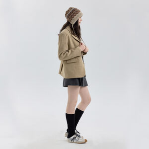 1 Piece Classic Series Fair Isle Woven Polyester Women's Hats h5 Picture3