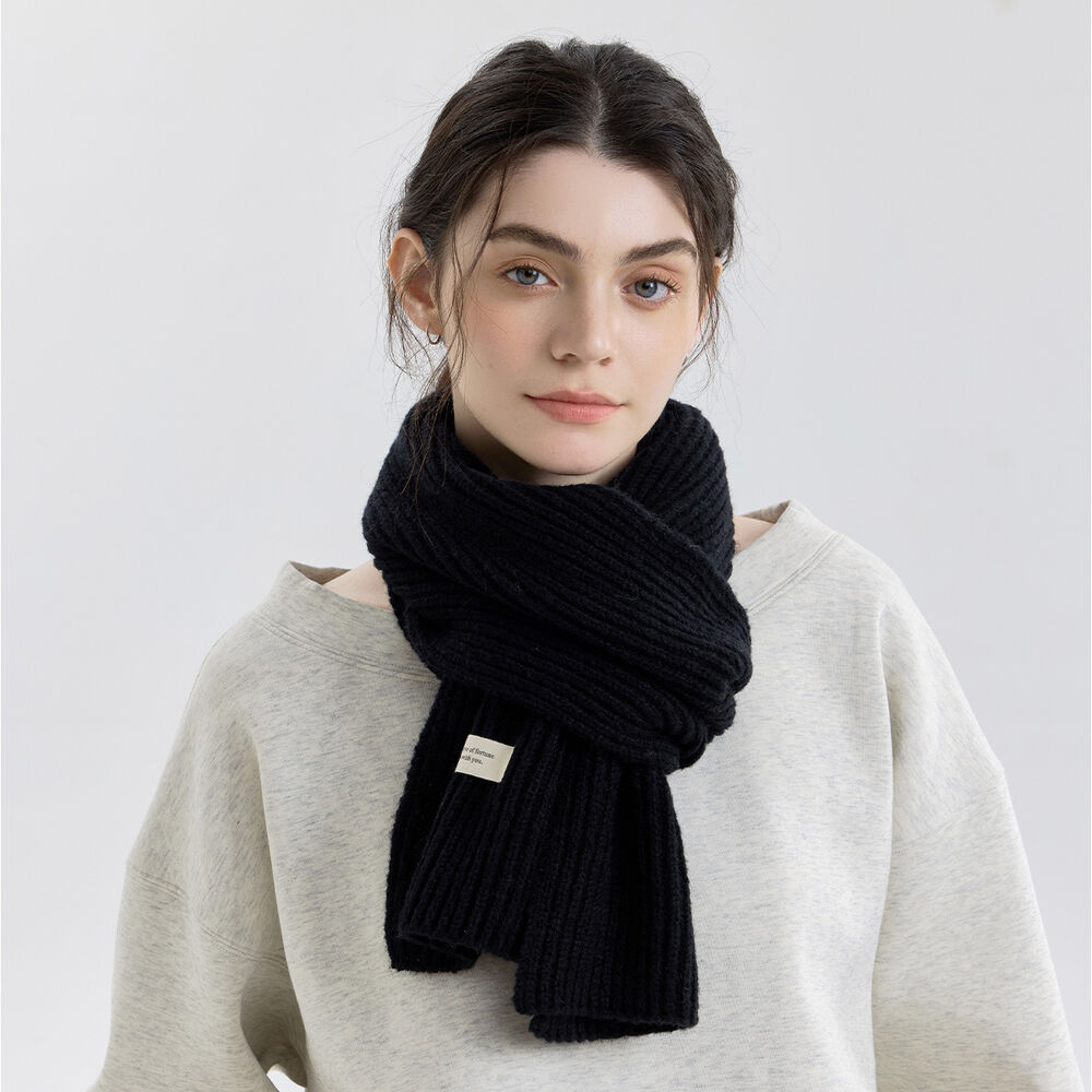 1 Piece Modern Stripe Polyester Women's Winter Scarves