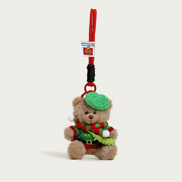 1 Piece Christmas Series Bear Polyester Fiber Women's Bag charms 2