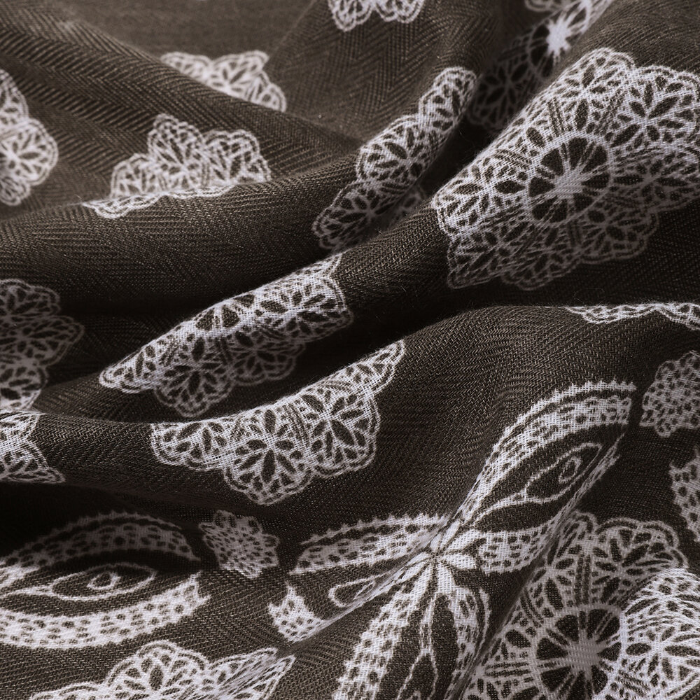1 Piece Classic Flower Rayon Women's Bandana h5Picture5