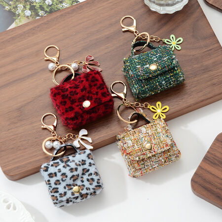 1 Piece Mini Leopard Bag Pendant Charm