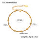 Txe381-Gold Bracelet 16+5Cm Picture7