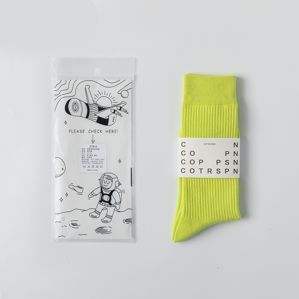 1 Pair Street Style Cotton Mid-Calf Socks Picture7