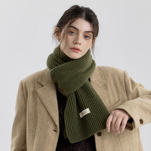 1 Piece Modern Stripe Polyester Women's Winter Scarves h5 Picture2