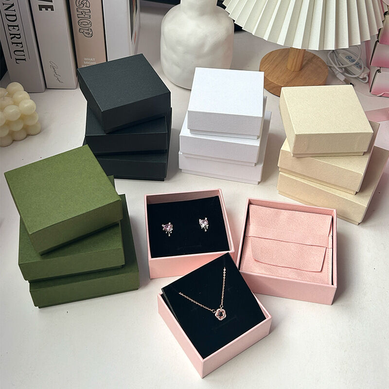 Jewelry Packaging Box Customized Logos Available Picture2
