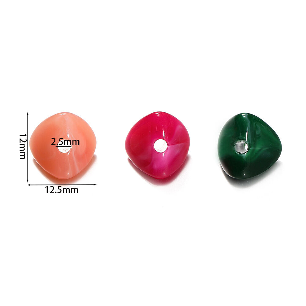 1 Bag of DIY Triangle Acrylic Jewelry Beads h5 Picture4