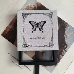 Butterfly Paper Jewelry Box Customized Logos Available h5