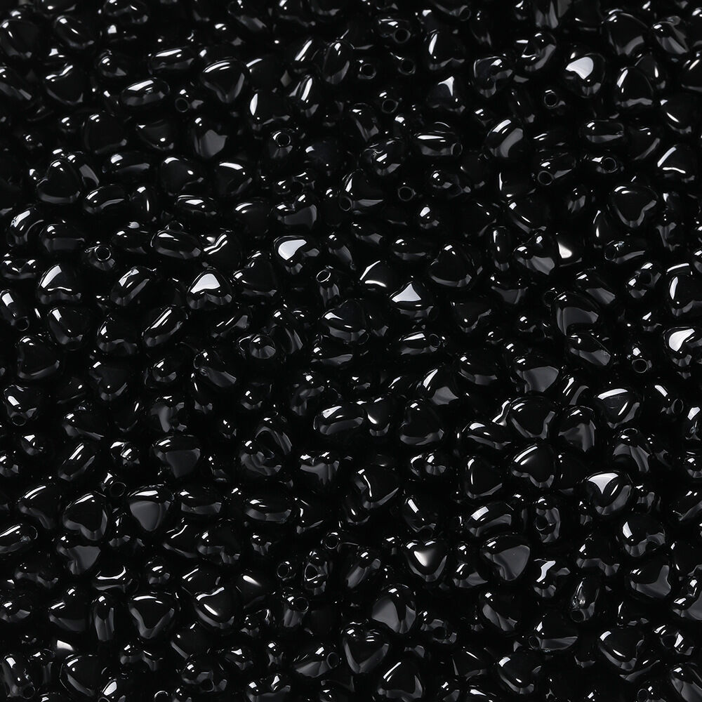 1 Bag of DIY Heart Acrylic Jewelry Beads