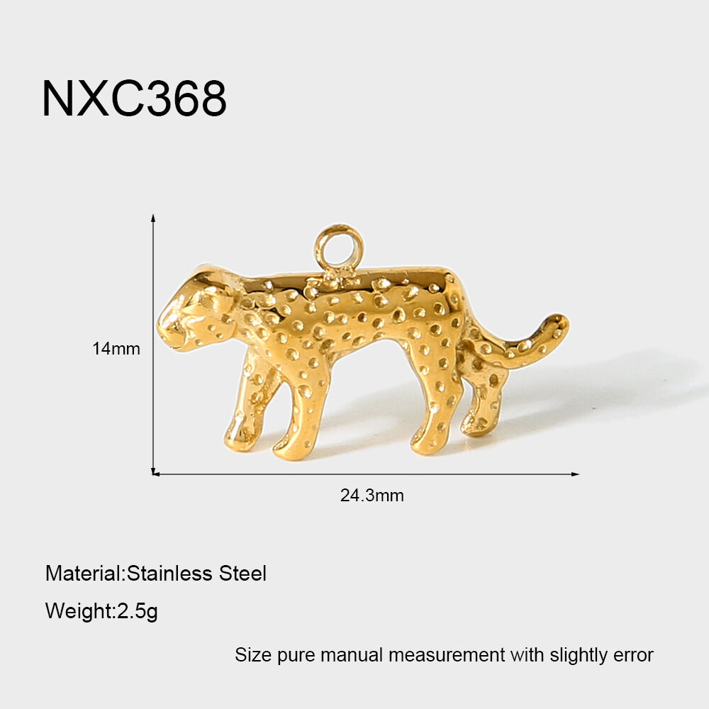 1 Piece Retro Devil's Eye Heart Animal Stainless Steel Waterproof  Gold Color Women's Pendants 