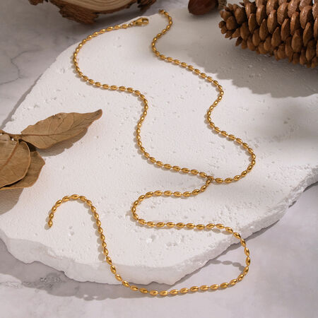 1 Piece Y-shaped Tassel Beads Pendant Necklace