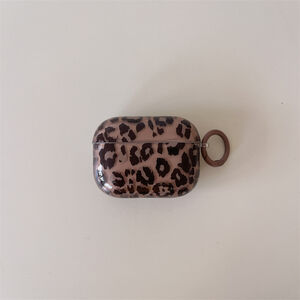 1 Piece Translucent Leopard Print Women's Earphone Case h5