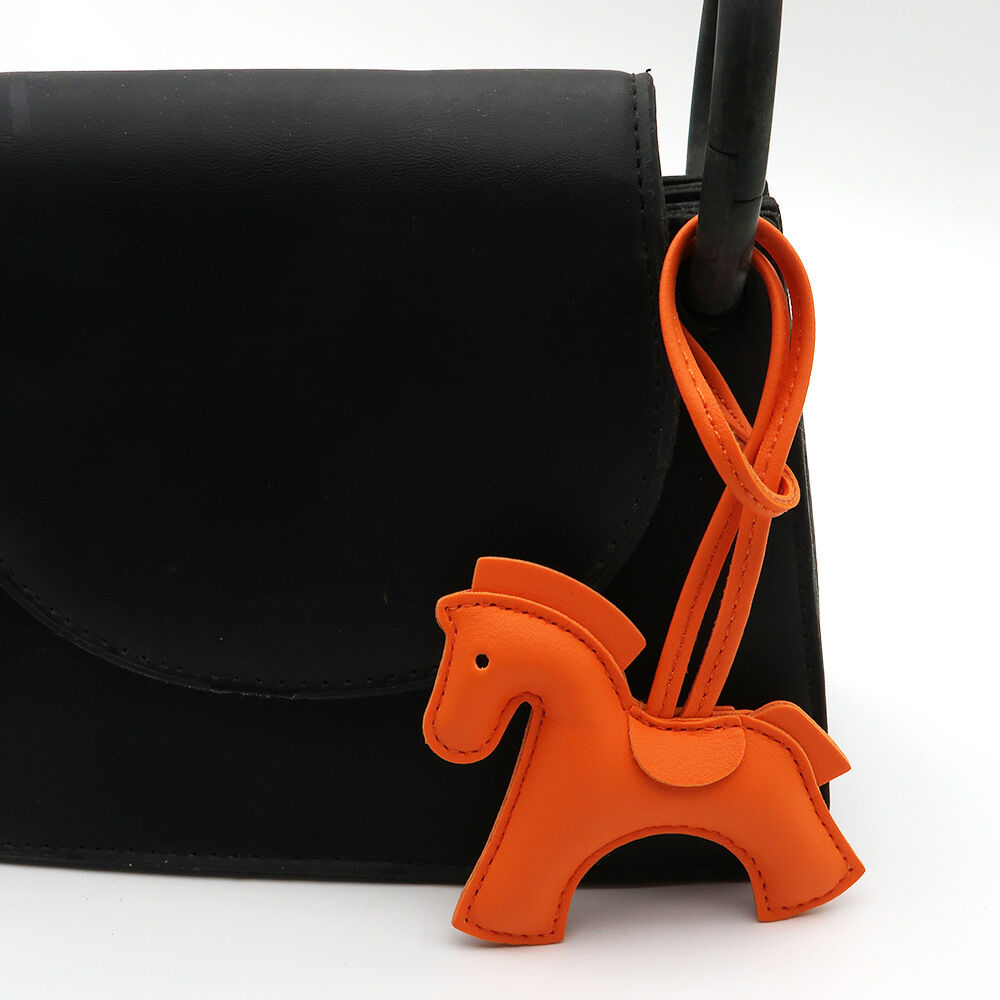 1 Piece Cute Horse PU Bag Charm Picture4