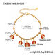 Txe381-Gold Diy Bracelet 16+5Cm Picture3