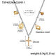 Txp402-Color Matching Diy Necklace 41+5Cm Picture2