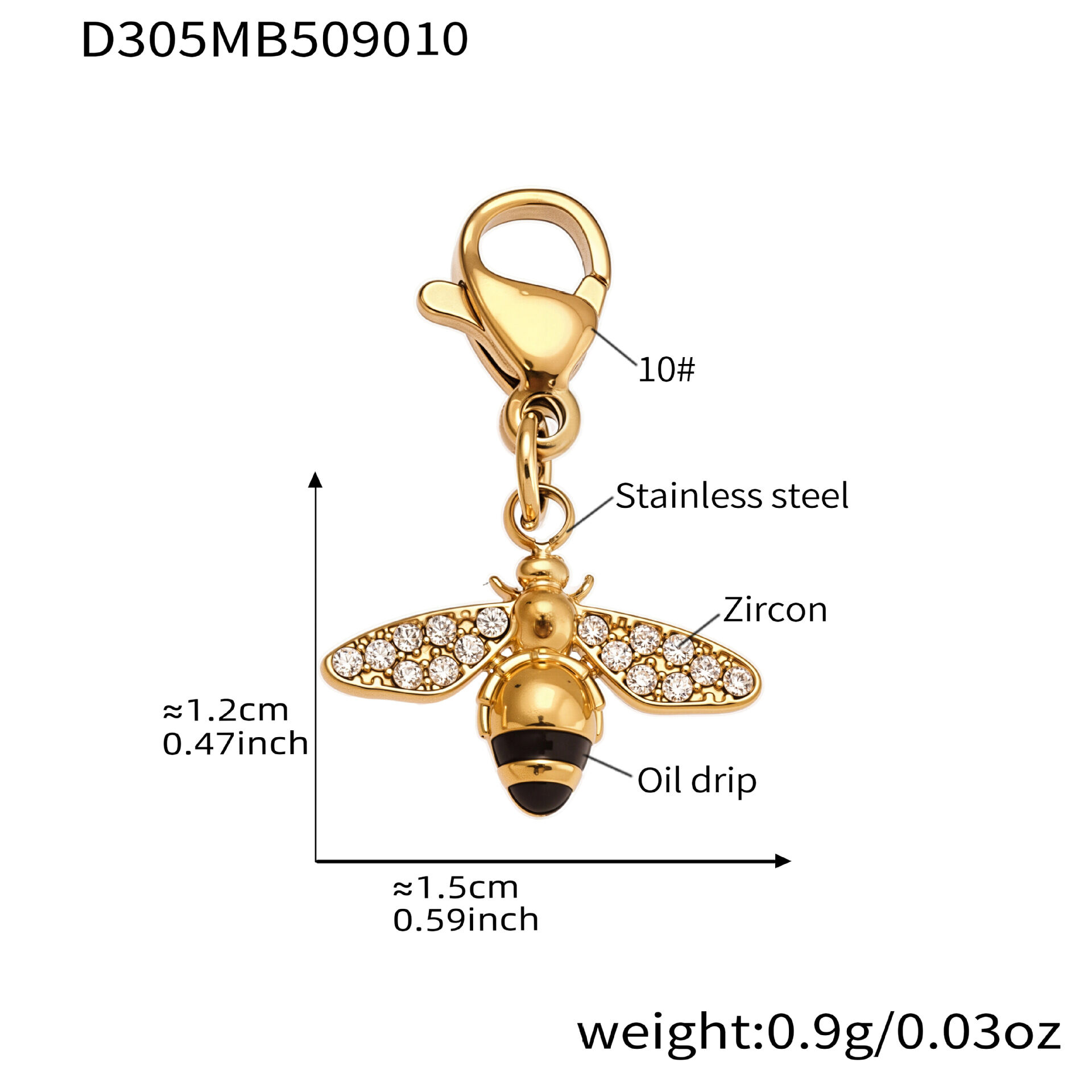 D305-Gold Pendant Picture9