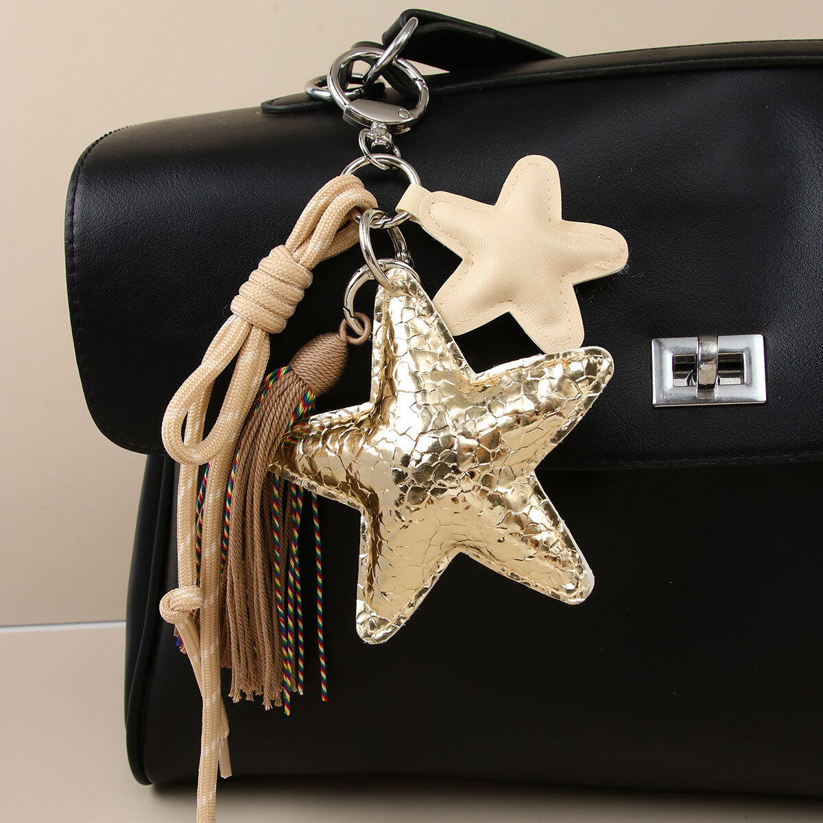 1 Piece Simple Series Casual Star PU Women's Bag Charms 
