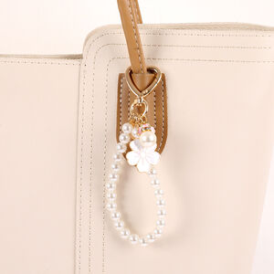 1 Piece Sweet Flower Beaded Phone Chain h5 Picture2